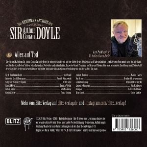 Produktbild: Die geheimen Archive des Sir Arthur Conan Doyle - Alles auf Tod,1 Audio-CD