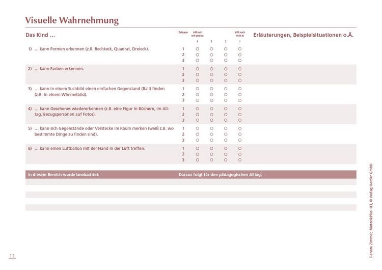 Produktbild: MotorikPlus U3 [10 B&ouml;gen]