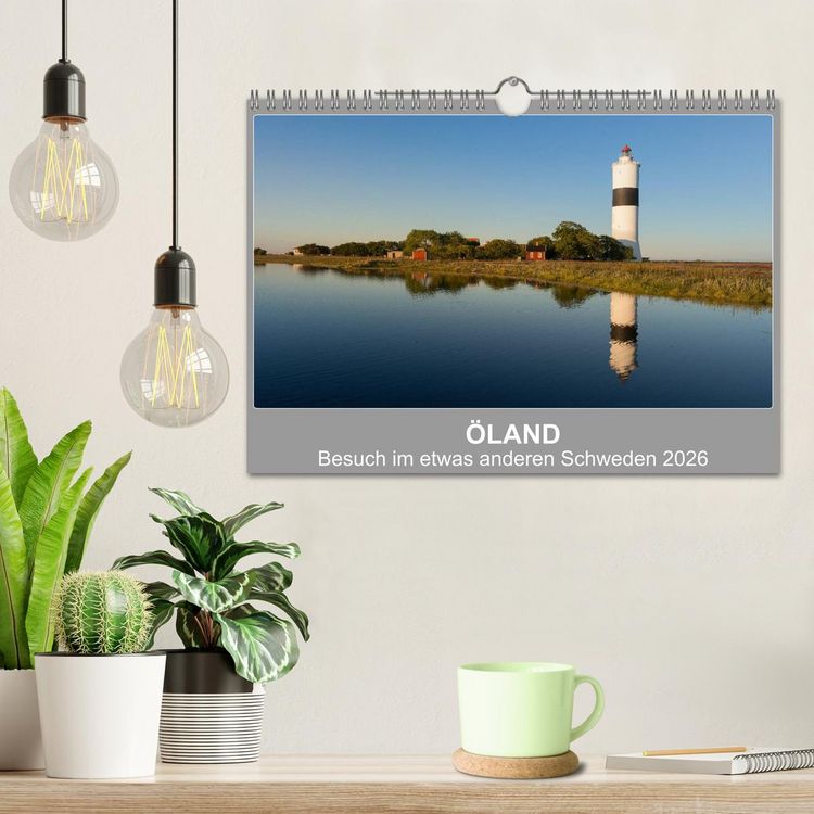 Produktbild: &Ouml;LAND - Besuch im etwas anderen Schweden 2026 (Wandkalender 2026 DIN A4 quer), CALVENDO Monatskalender