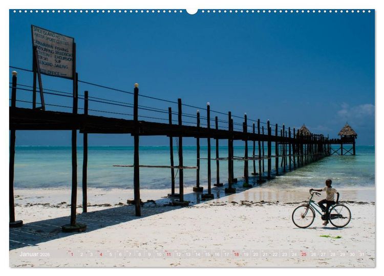 Produktbild: Sansibar - Impressionen von Rolf Dietz (Wandkalender 2026 DIN A2 quer), CALVENDO Monatskalender
