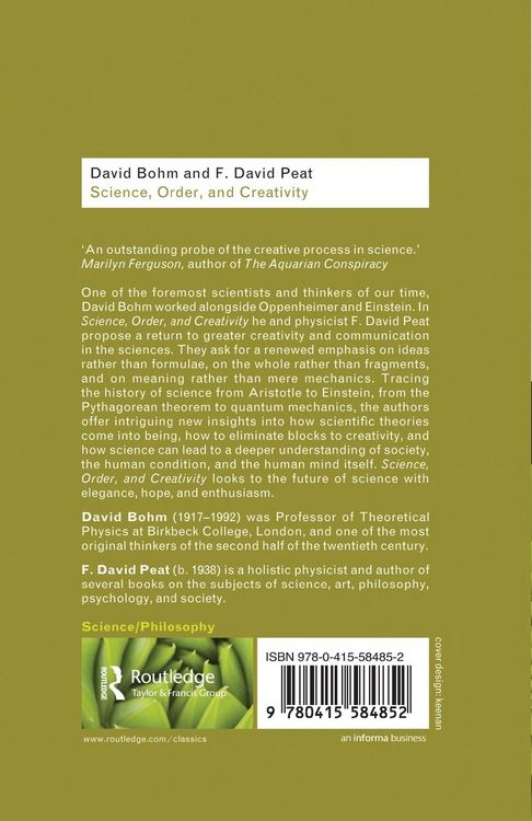Produktbild: Science, Order and Creativity
