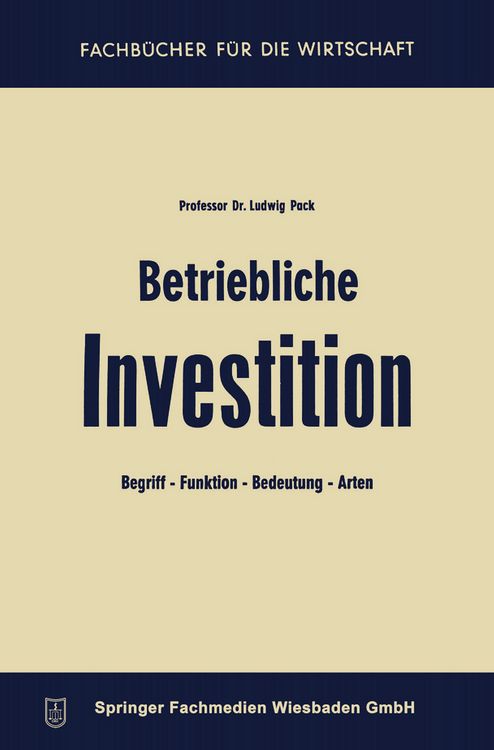 Produktbild: Betriebliche Investition