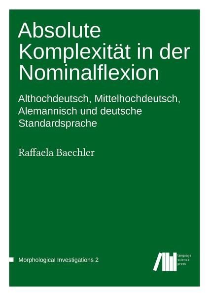 Produktbild: Absolute Komplexit&auml;t in der Nominalflexion
