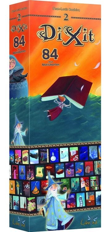 Libellud 001622 - Dixit 2 Big Box, Brettspiel (Erweiterung)