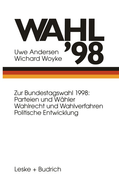 Produktbild: Wahl &rsquo;98