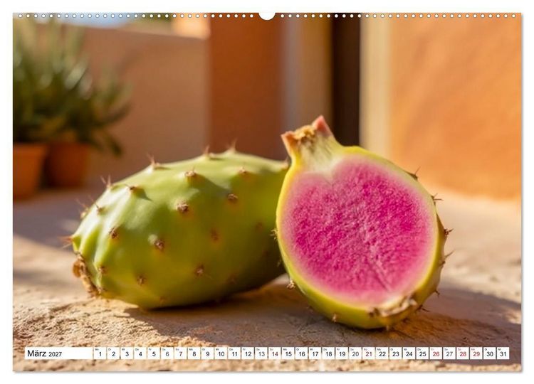 Produktbild: Exotische Fr&uuml;chte &ndash; Frische. Farbe. Form. (hochwertiger Premium Wandkalender 2027 DIN A2 quer), Kunstdruck in Hochglanz