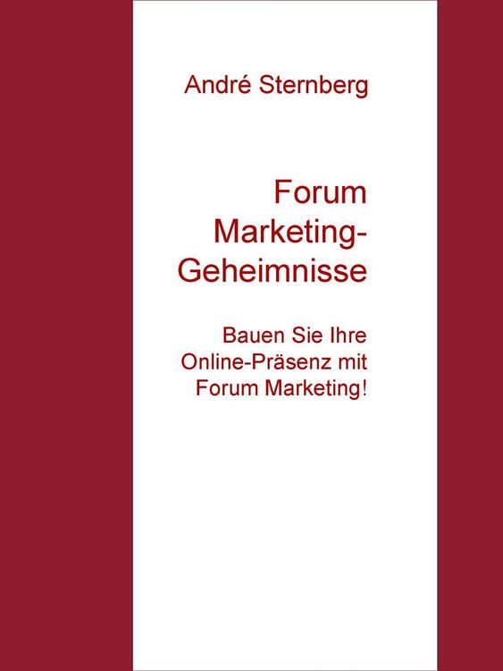 Produktbild: Forum Marketing-Geheimnisse