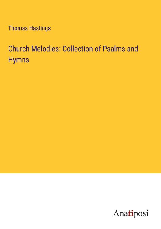 Produktbild: Church Melodies: Collection of Psalms and Hymns