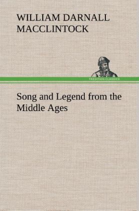 Produktbild: Song and Legend from the Middle Ages