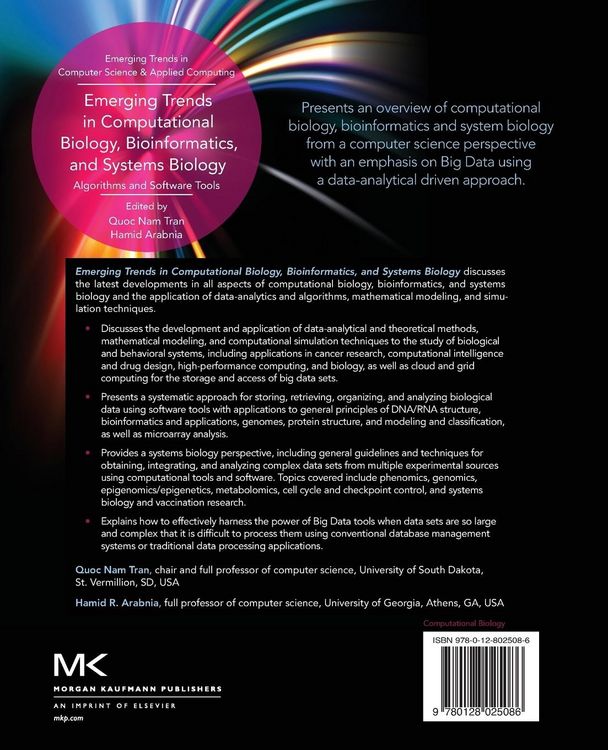 Produktbild: Emerging Trends in Computational Biology, Bioinformatics, and Systems Biology