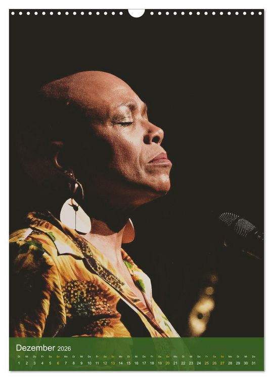 Produktbild: Women singing and playing Jazz (Wandkalender 2026 DIN A3 hoch), CALVENDO Monatskalender