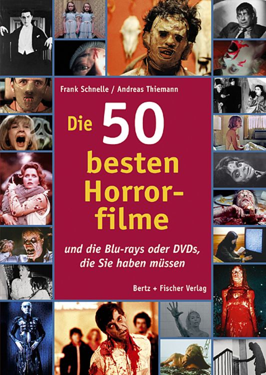 Produktbild: Die 50 besten Horrorfilme