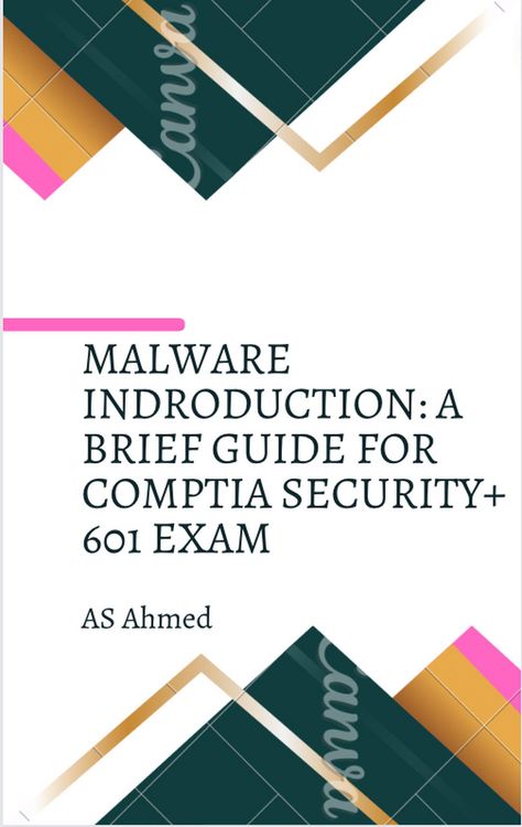 Produktbild: Malware Introduction: A Brief Guide for Comptia Security+ 601 Exam