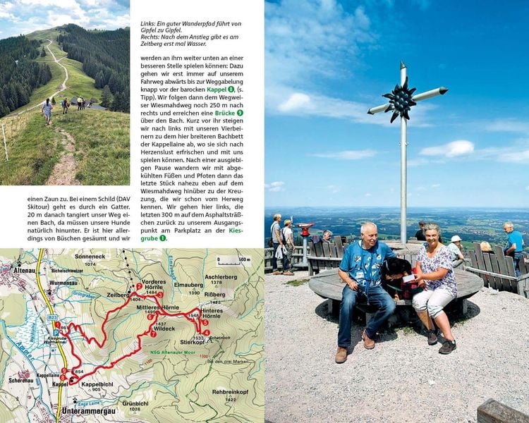 Produktbild: ROTHER Wanderbuch Wandern mit Hund Bayerische Alpen