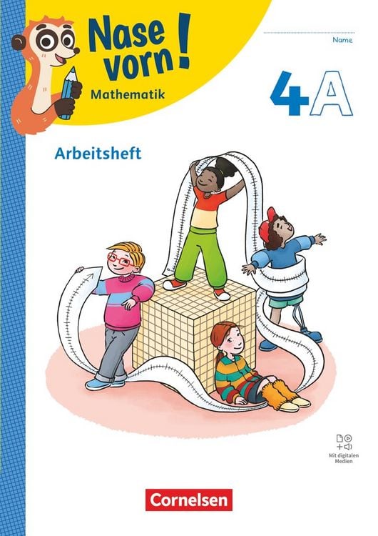 Produktbild: Nase vorn! - Lehrwerk f&uuml;r Mathematik - Ausgabe 2023 - 4. Schuljahr