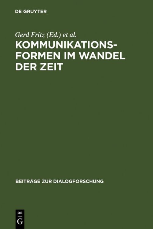 Produktbild: Kommunikationsformen im Wandel der Zeit