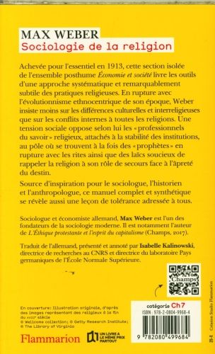 Produktbild: Sociologie de la religion : &eacute;conomie et soci&eacute;t&eacute;