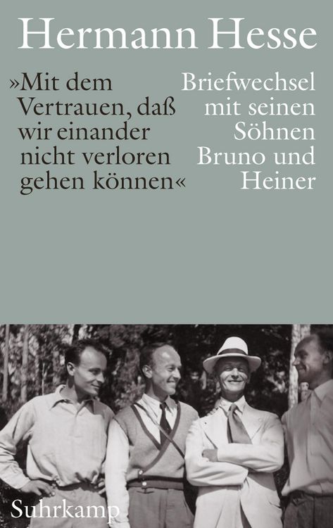 Produktbild: &raquo;Mit dem Vertrauen, da&szlig; wir einander nicht verloren gehen k&ouml;nnen&laquo;.