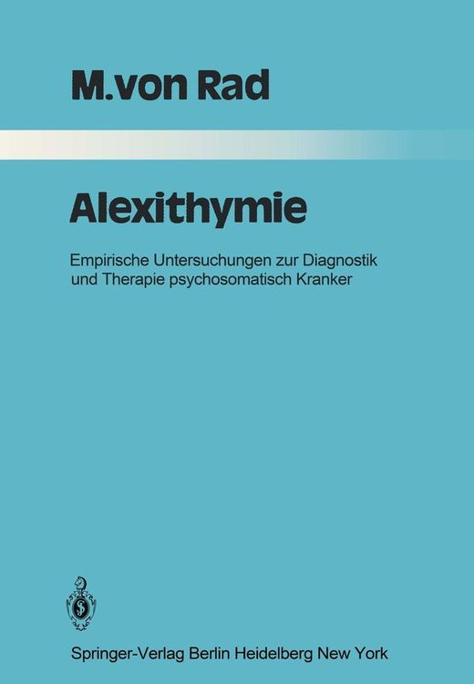 Produktbild: Alexithymie