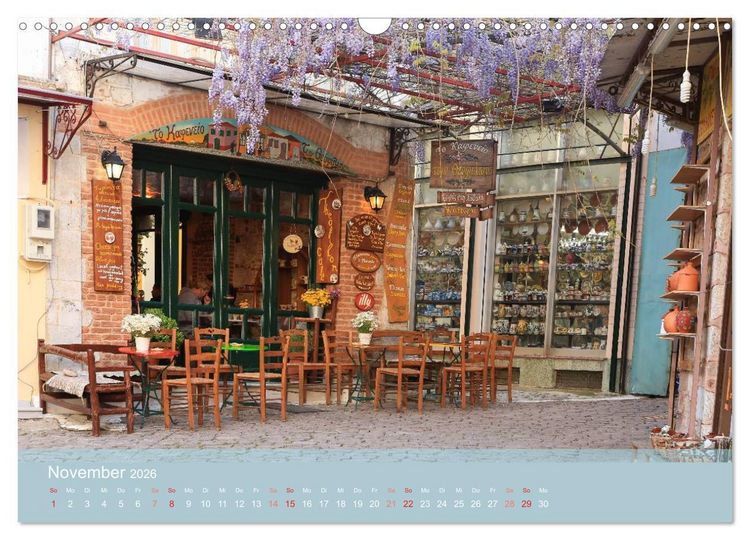 Produktbild: Lesbos - Inselimpressionen (Wandkalender 2026 DIN A3 quer), CALVENDO Monatskalender