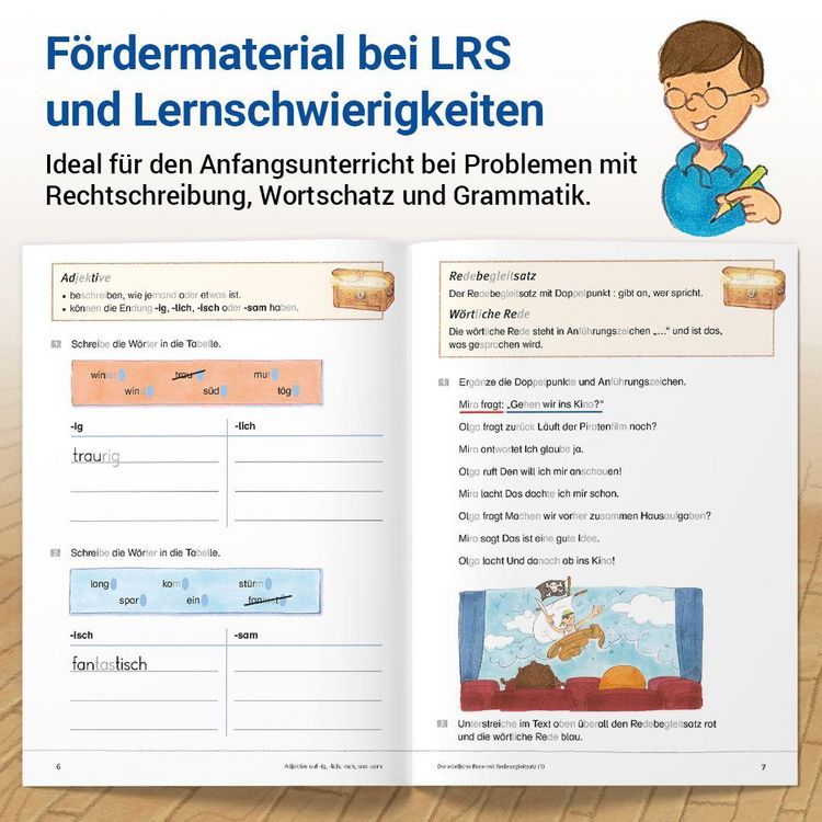 Produktbild: Das F&ouml;rderheft Deutsch 4
