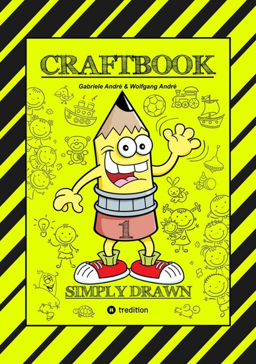Produktbild: Craftbook - Tipps & Tricks Beim Zeichnen von Figuren & B&auml;umen - Symbole - Objekte - Tolle Motive - R&auml;tsel - Aufgaben