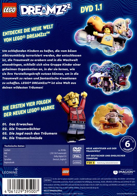Produktbild: LEGO DreamZzz - DVD 1.1