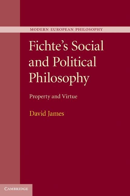 Produktbild: Fichte's Social and Political Philosophy