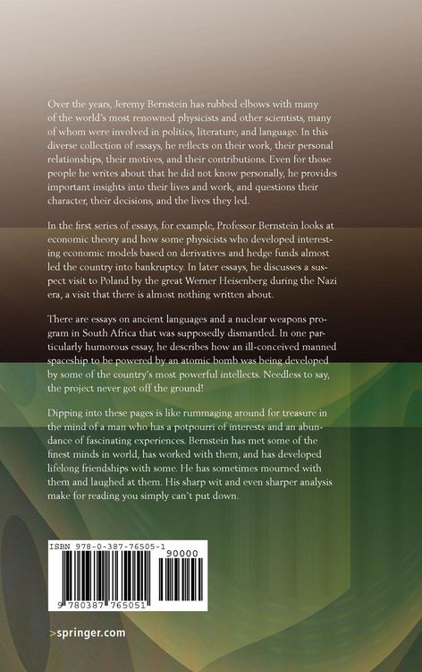 Produktbild: Physicists on Wall Street and Other Essays on Science and Society