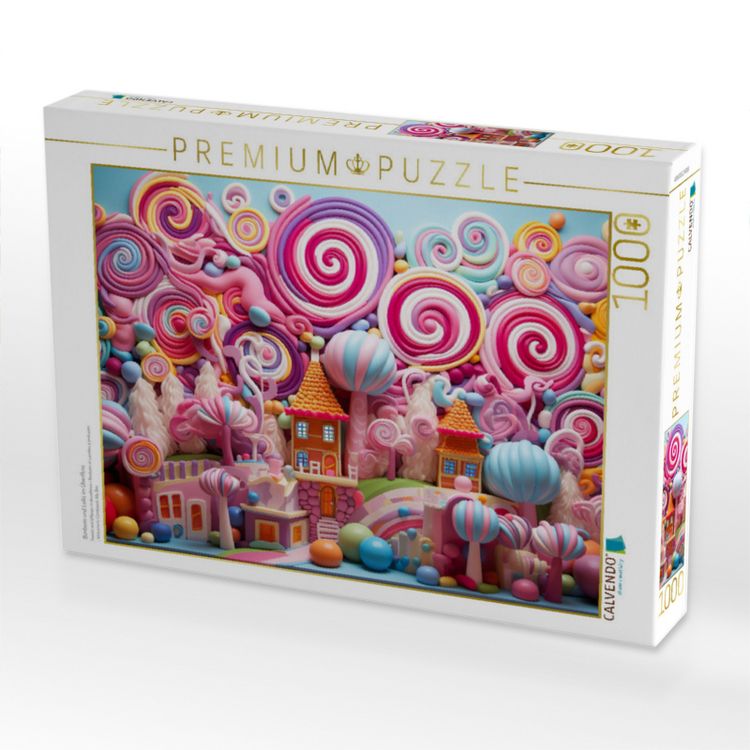 Produktbild: CALVENDO Puzzle Bonbons und Lollis im &Uuml;berfluss | 1000 Teile Lege-Gr&ouml;&szlig;e 64x48cm Foto-Puzzle f&uuml;r gl&uuml;ckliche Stunden