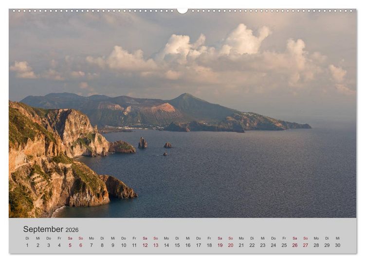 Produktbild: Sizilien 2026 (hochwertiger Premium Wandkalender 2026 DIN A2 quer), Kunstdruck in Hochglanz