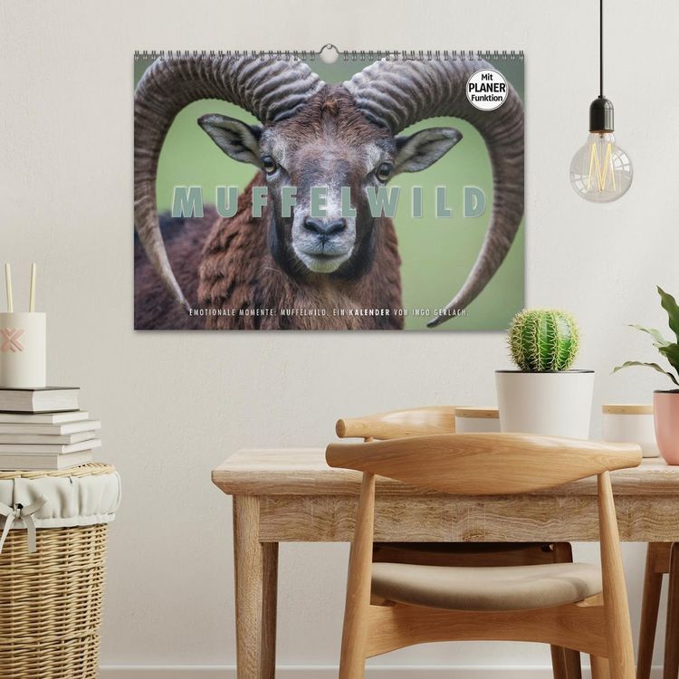 Produktbild: Emotionale Momente: Muffelwild. (Wandkalender 2026 DIN A3 quer), CALVENDO Monatskalender