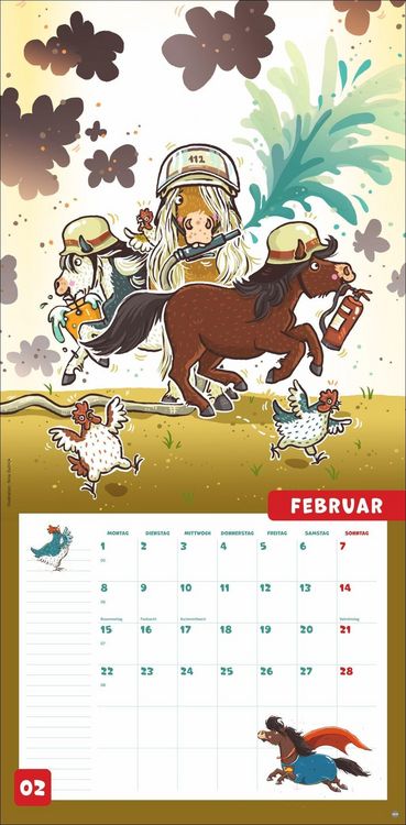Produktbild: Haferhorde Broschurkalender 2027