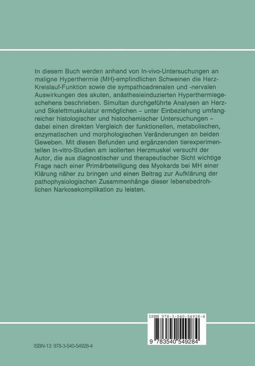Produktbild: Herz und Kreislauf bei maligner Hyperthermie