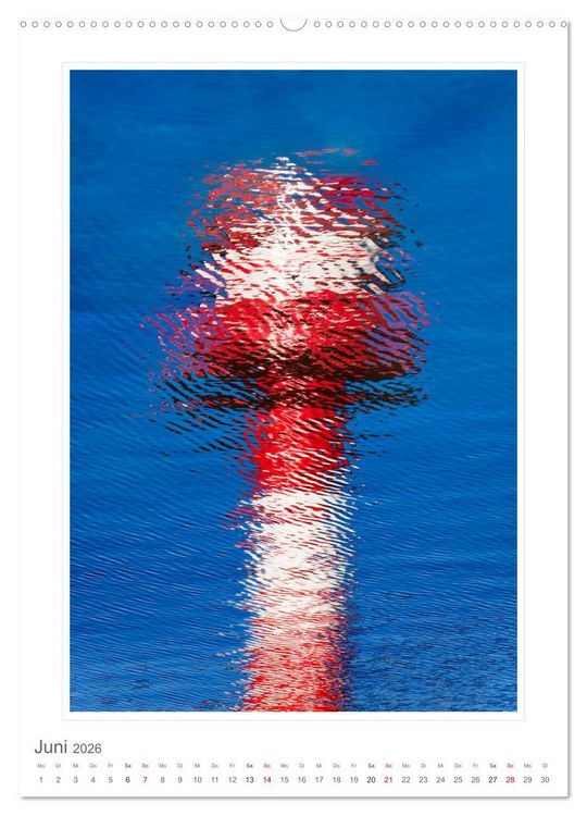 Produktbild: Wasserreflexionen (hochwertiger Premium Wandkalender 2026 DIN A2 hoch), Kunstdruck in Hochglanz