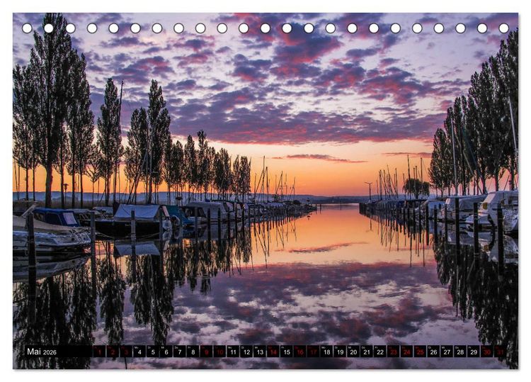Produktbild: Hegau und westlicher Bodensee (Tischkalender 2026 DIN A5 quer), CALVENDO Monatskalender