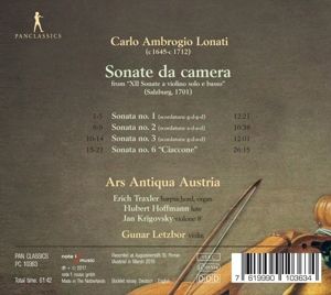 Produktbild: Sonate da camera
