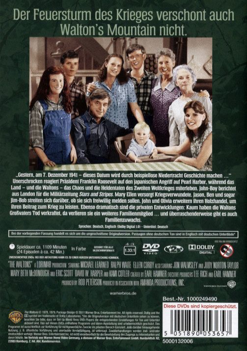 Produktbild: Die Waltons - Staffel 7 [6 DVDs]