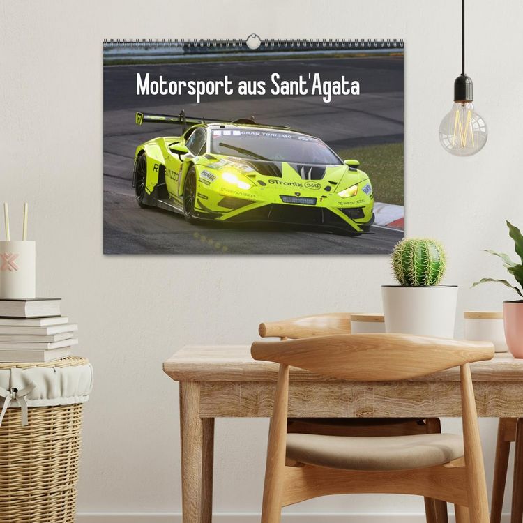 Produktbild: Motorsport aus Sant&rsquo;Agata (Wandkalender 2026 DIN A3 quer), CALVENDO Monatskalender
