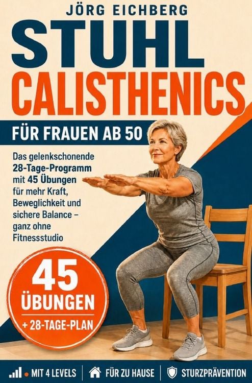 Produktbild: Fitness / Stuhl Calisthenics f&uuml;r Frauen ab 50