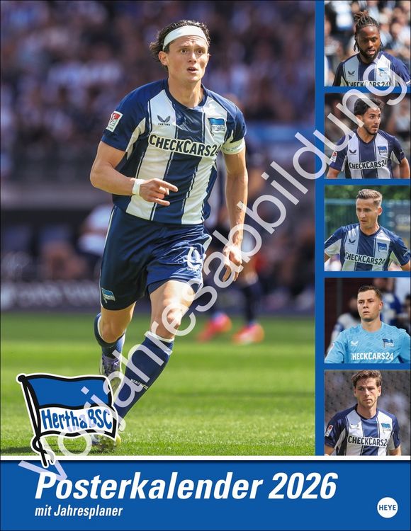 Produktbild: Hertha BSC Posterkalender 2027