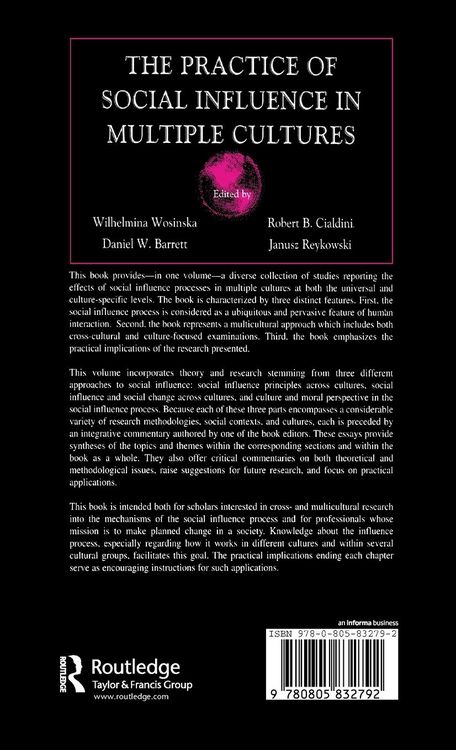 Produktbild: The Practice of Social influence in Multiple Cultures