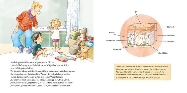 Produktbild: LESEMAUS 169: Unsere K&ouml;rper &ndash; Z&auml;hneputzen, H&auml;ndewaschen, Pipimachen
