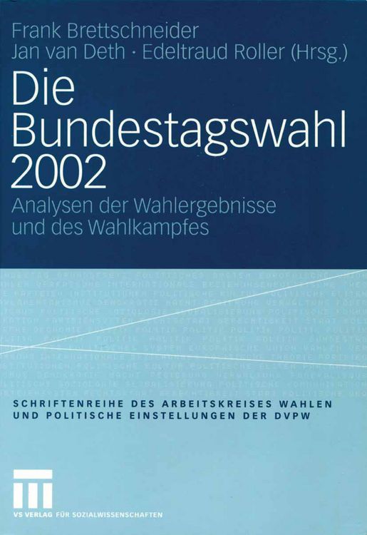 Produktbild: Die Bundestagswahl 2002