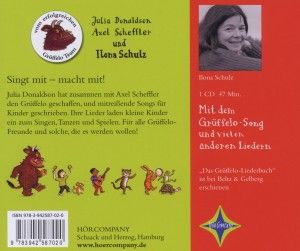 Produktbild: Die Gr&uuml;ffelo-Liederbuch-CD