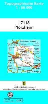 Bild vom Artikel Pforzheim 1 : 50 000 vom Autor LGL