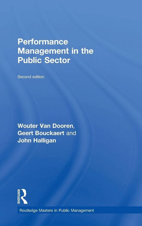 Produktbild: Performance Management in the Public Sector