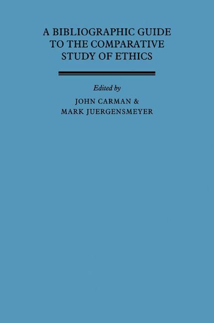 Produktbild: A Bibliographic Guide to the Comparative Study of Ethics