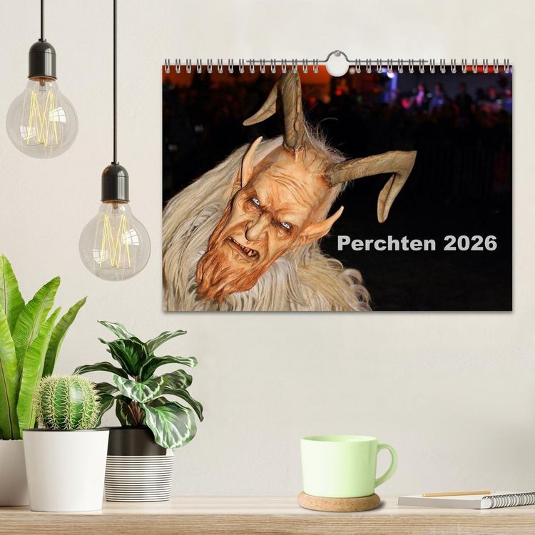 Produktbild: Perchten 2026 (Wandkalender 2026 DIN A4 quer), CALVENDO Monatskalender