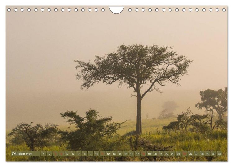 Produktbild: Geheimtipp Uganda (Wandkalender 2026 DIN A4 quer), CALVENDO Monatskalender